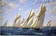 unknow artist Seascape, boats, ships and warships. 04 oil painting picture wholesale
